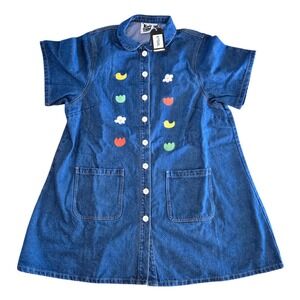 Kina And Tam Denim Dress 4XL THE TINKER DENIM DRESS